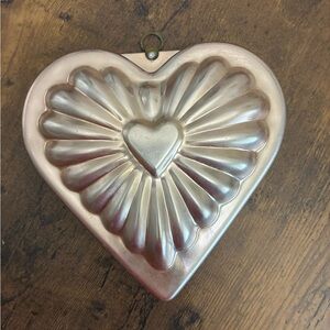 Decorative Vintage Copper Heart Wall Hanging